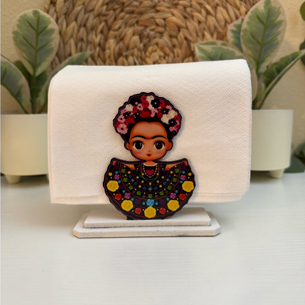 🆕 Frida Napkin Holder -  Frida Khalo servilletero